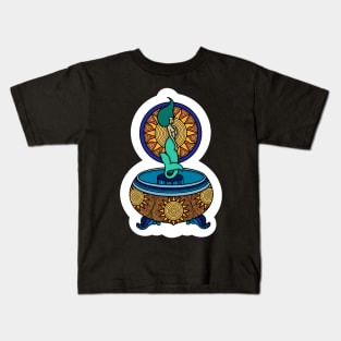 Mermaid Music Box Kids T-Shirt